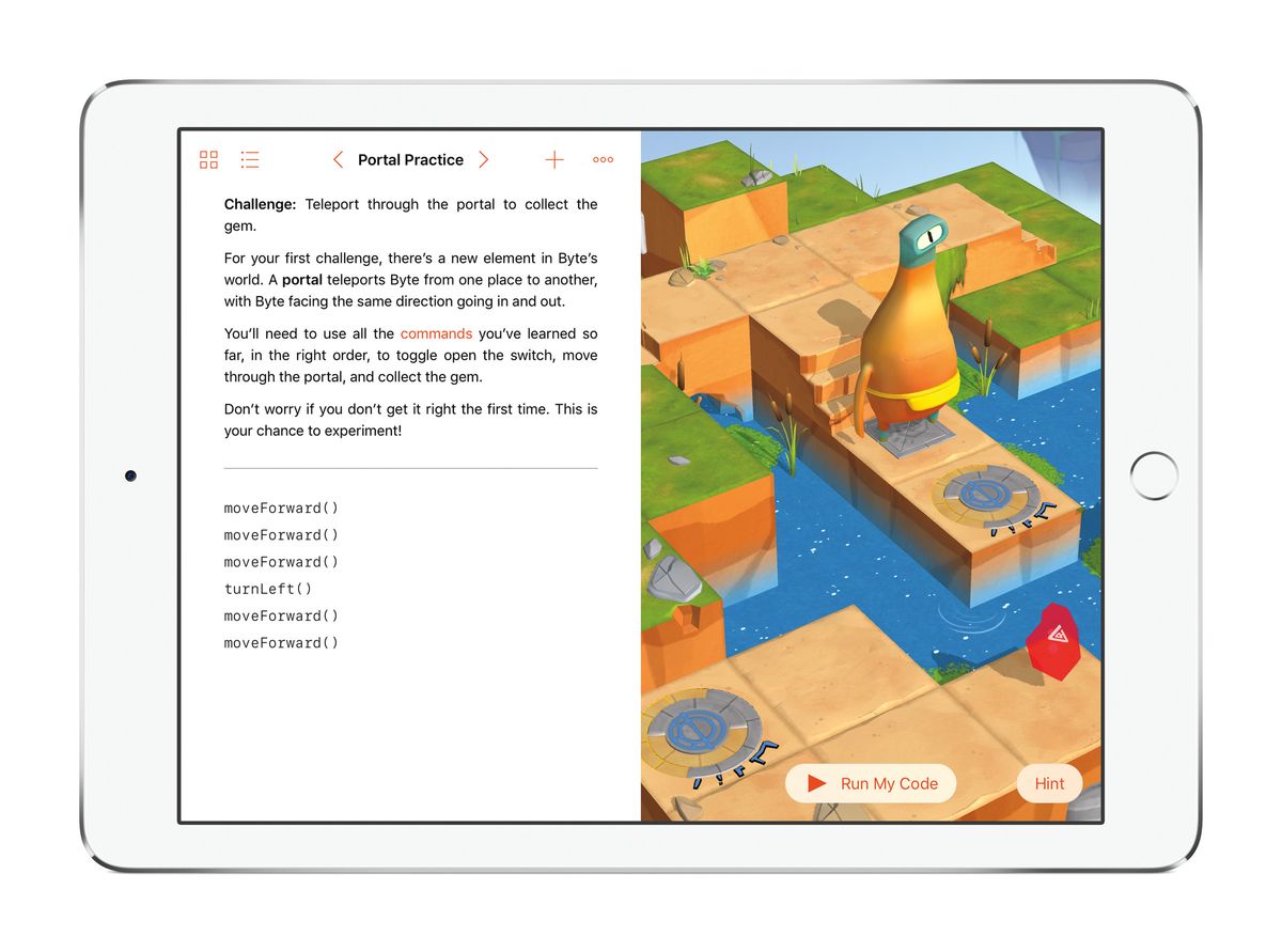 A Swift Playgrounds szórakoztató módszer a gyerekek számára, hogy megtanulják a kódolást