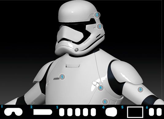 Modéliser une Force Awakens Stormtrooper