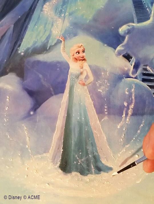 Gemälde von Prinzessin Elsa