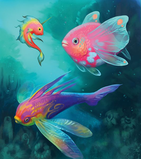 Diese fantastischen tropischen Fische werden Sie zum Malen inspirieren