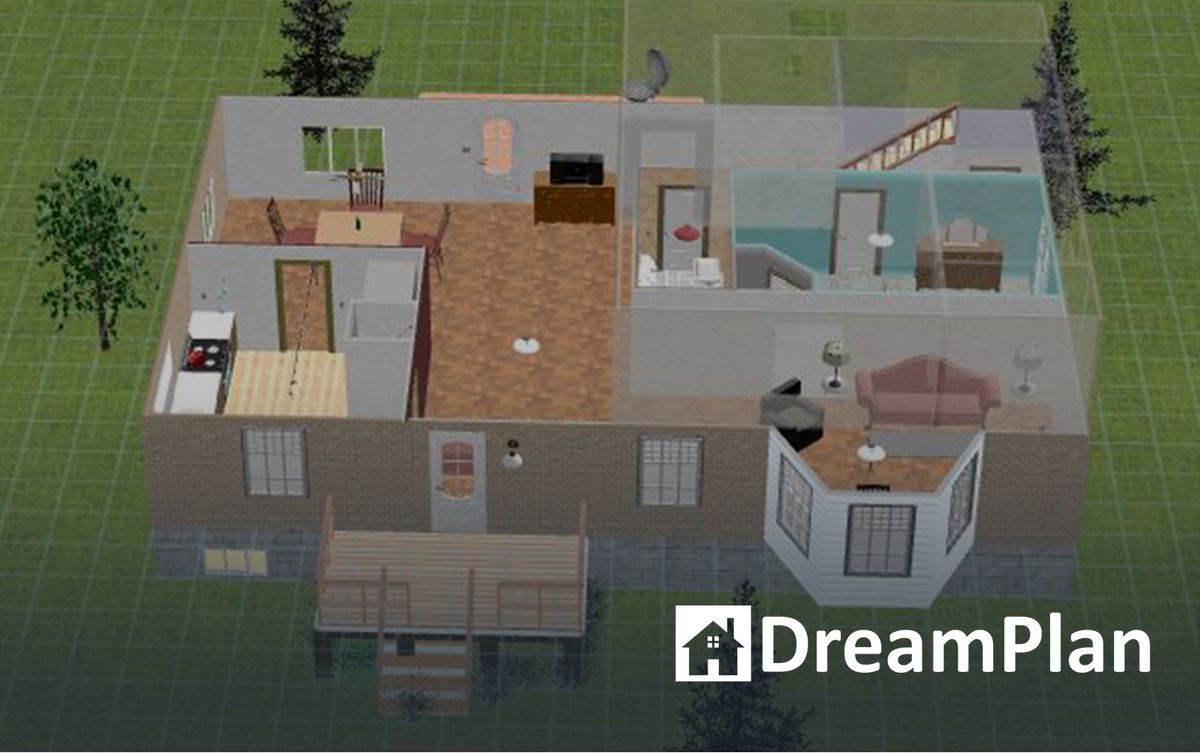 El mejor software de diseño de casas: DreamPlan