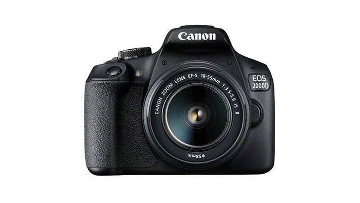 Mejor cámara Canon: Canon EOS 2000D