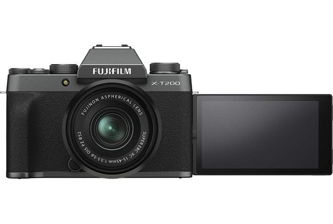 най-добрата камера за начинаещи: Fujifilm X-T200