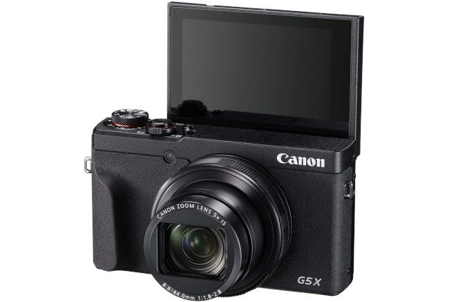 La mejor cámara de apuntar y disparar: Canon Powershot G5
