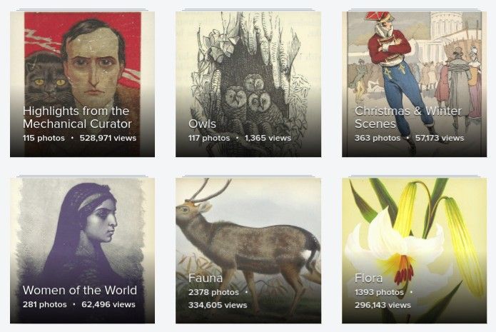 Selección de ilustraciones de la Biblioteca Británica