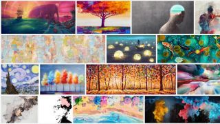 Sitios web de arte de archivo: selección de pinturas de Adobe Stock
