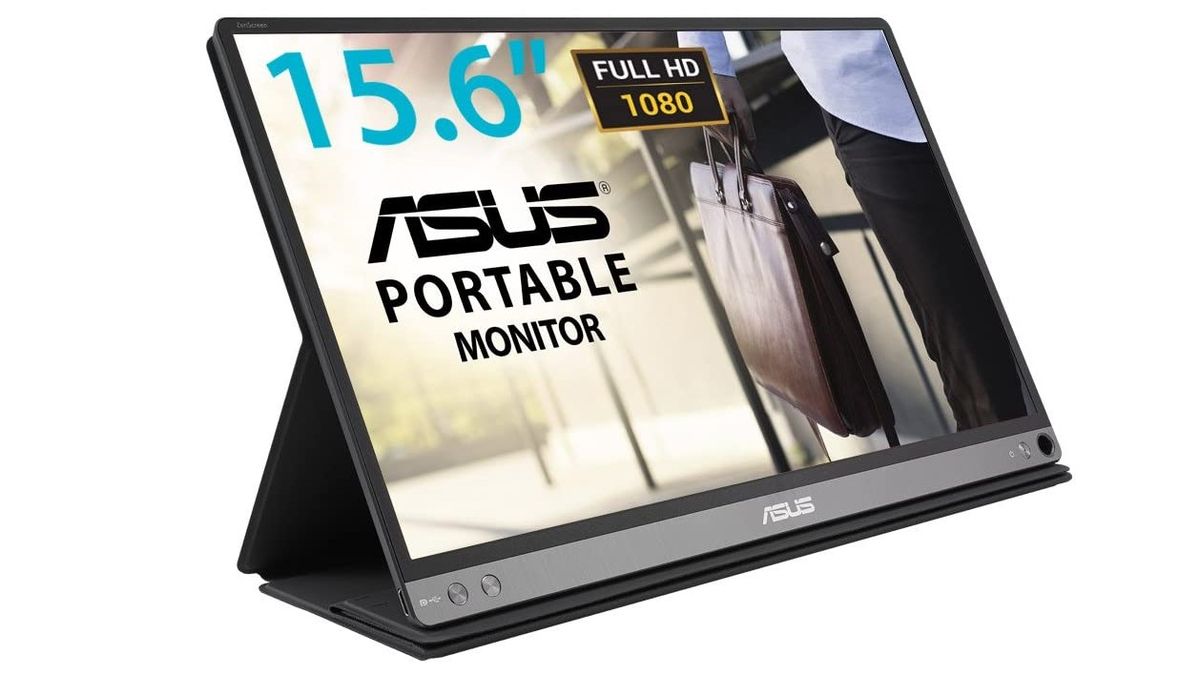 Los mejores monitores portátiles: Asus ZenScreen MB16AC