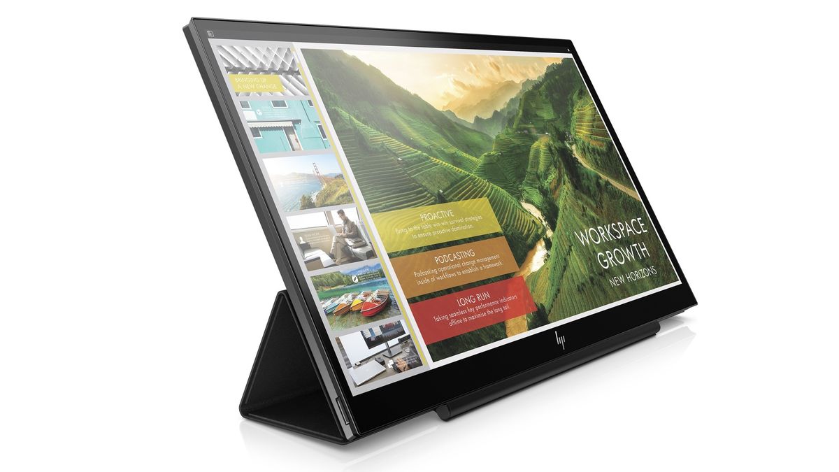 Beste tragbare Monitore: HP EliteDisplay S14