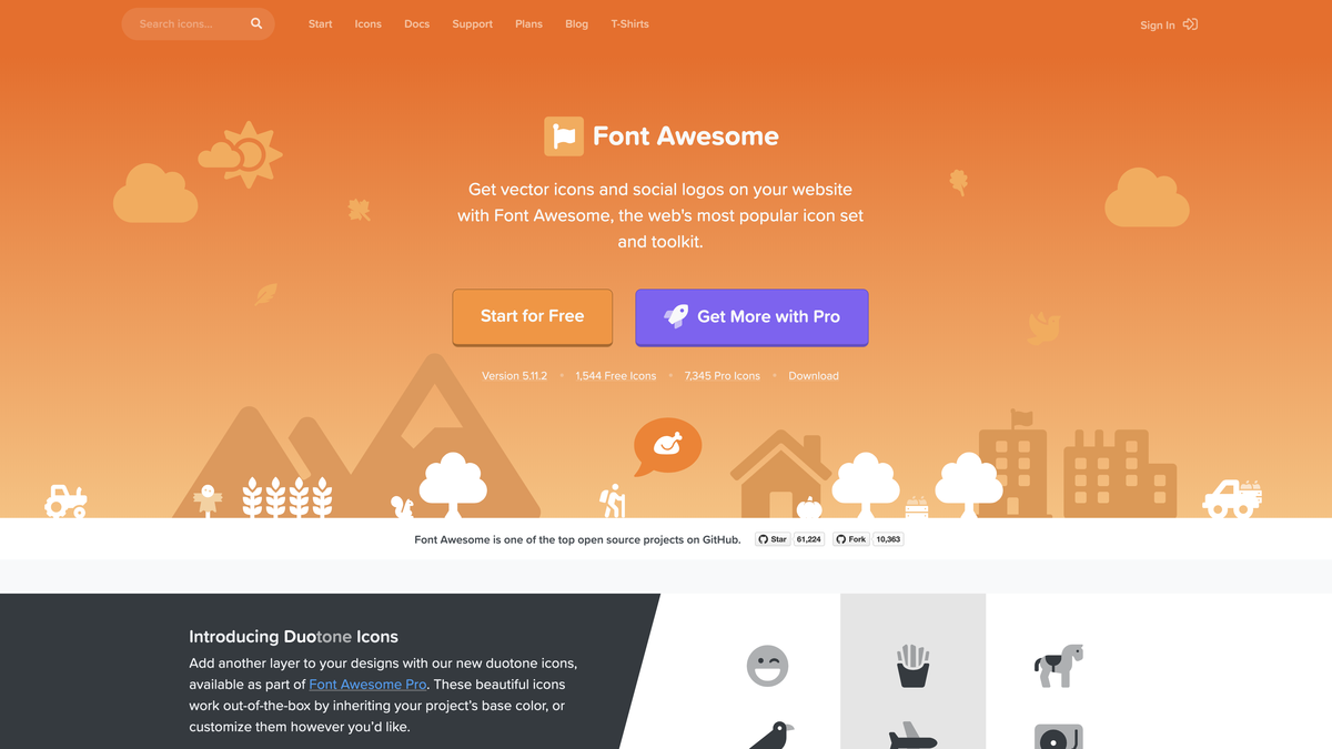 Font Awesome Homepage