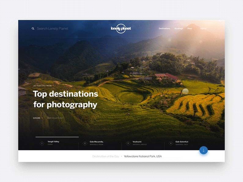 Lonely Planet Website