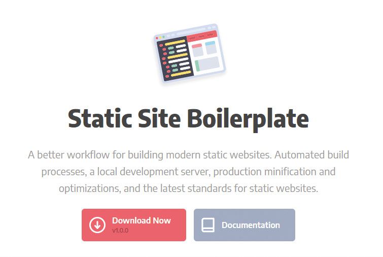 Webentwicklungs-Tools: Static State Boilerplate