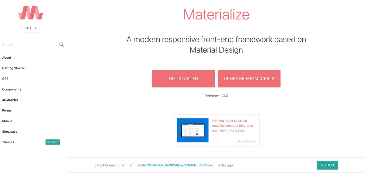 Webentwickler-Tools: Materialisieren