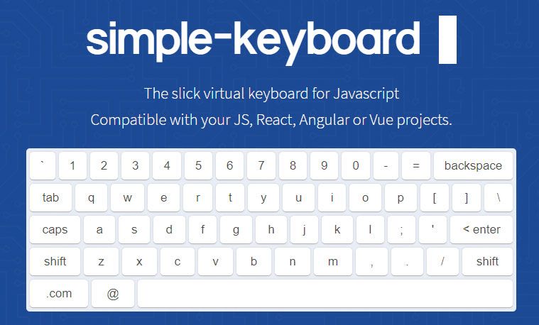 Webentwicklungs-Tools: Einfache Tastatur