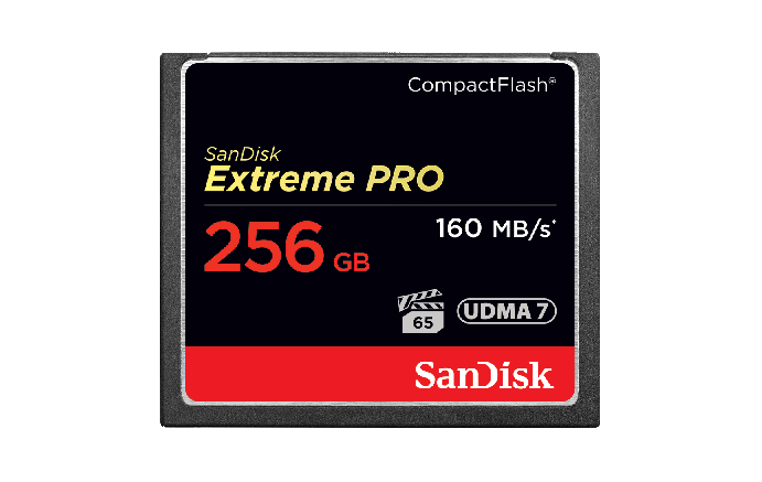 Las mejores tarjetas de memoria: SanDisk Extreme PRO CompactFlash