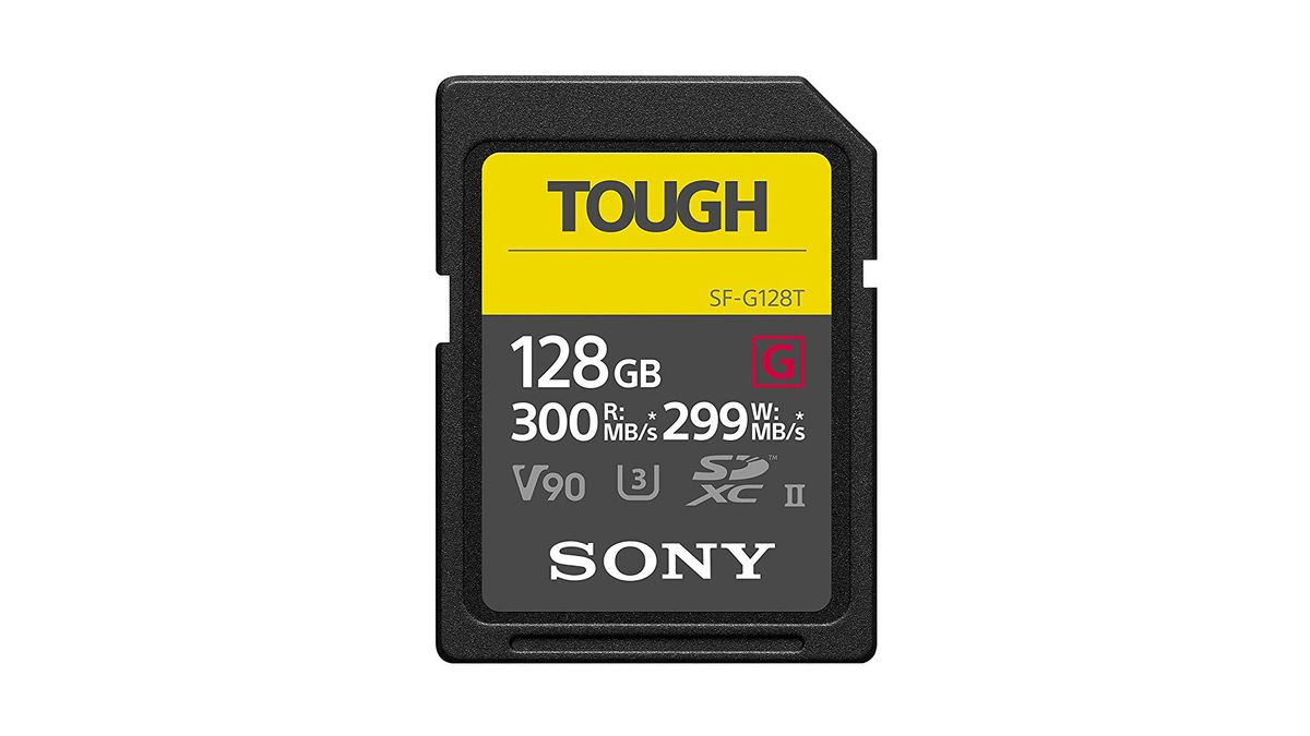 mejores tarjetas de memoria: Sony SF-G Tough SDXC