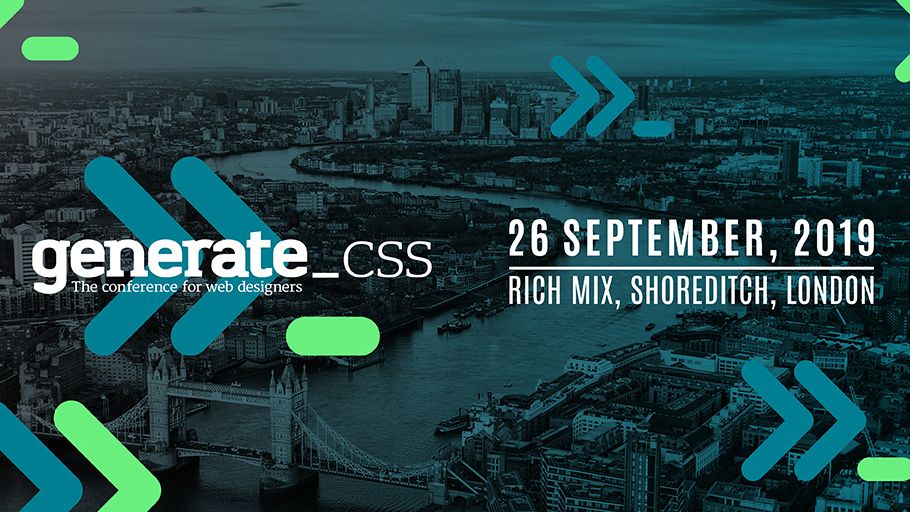 Generate CSS - the conference for web designers: 26 septembre, Rich Mix, Shoreditch, Londres