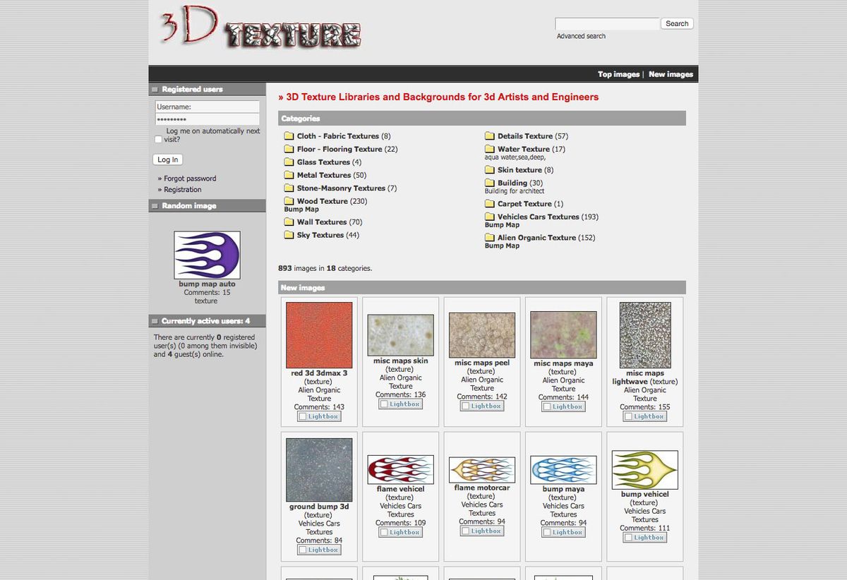Textures libres: Texture 3D