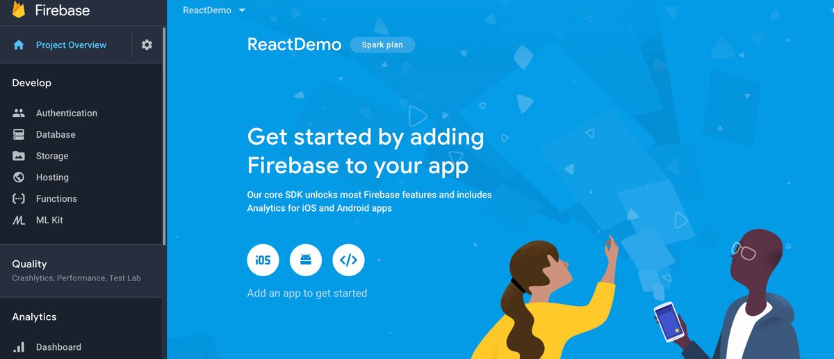 Firebase-Homescreen