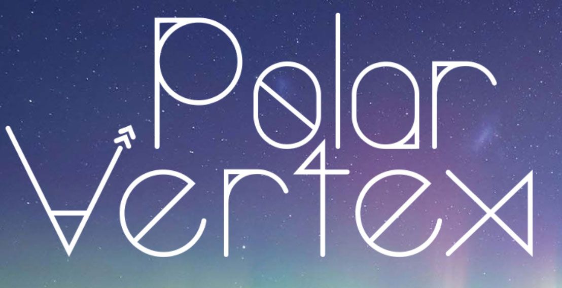 Die besten kostenlosen futuristischen Schriftarten: Polar Vertex