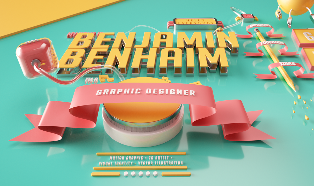Benjamin Benhaim wurde mit der Präsentation seines Portfolios erfinderisch