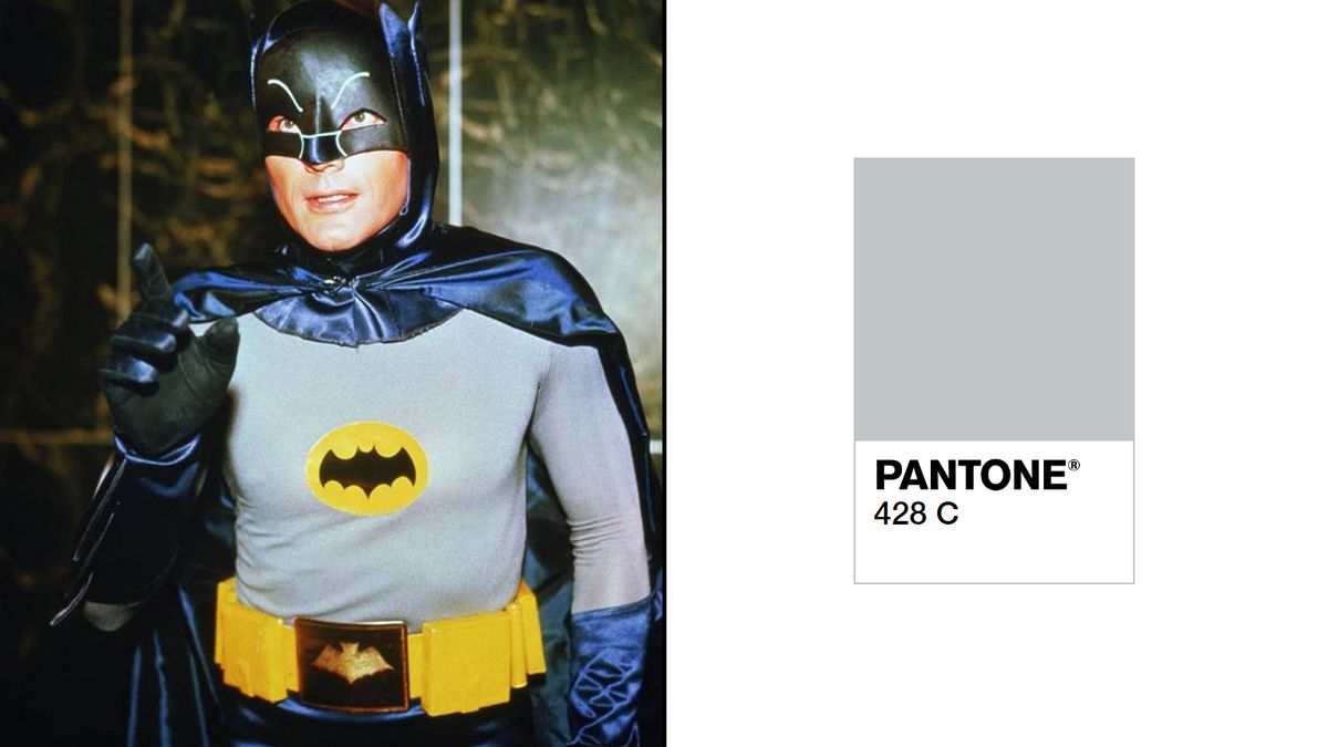 Batman és Pantone szürke