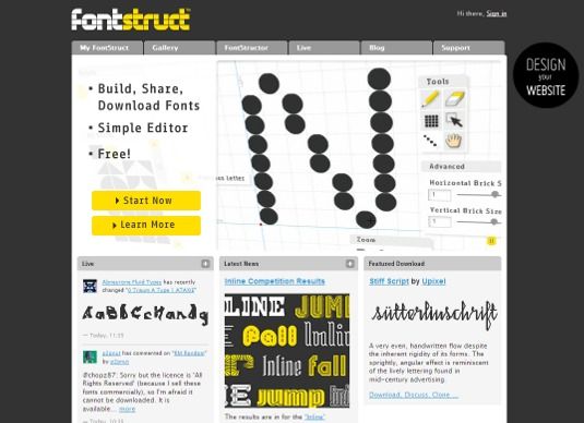 Rengeteg eszköz található online a saját betűtípus létrehozásához