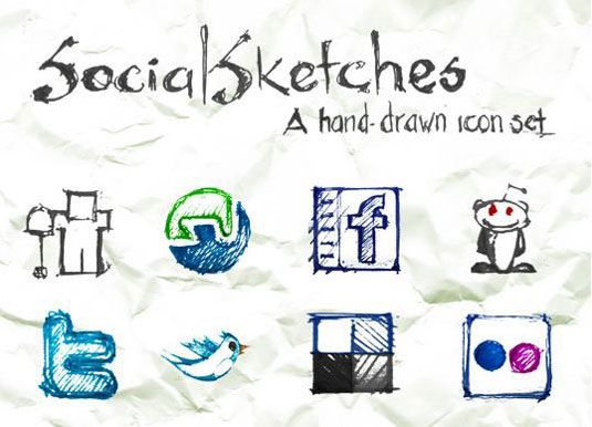 Social Media Icons Socialsketch