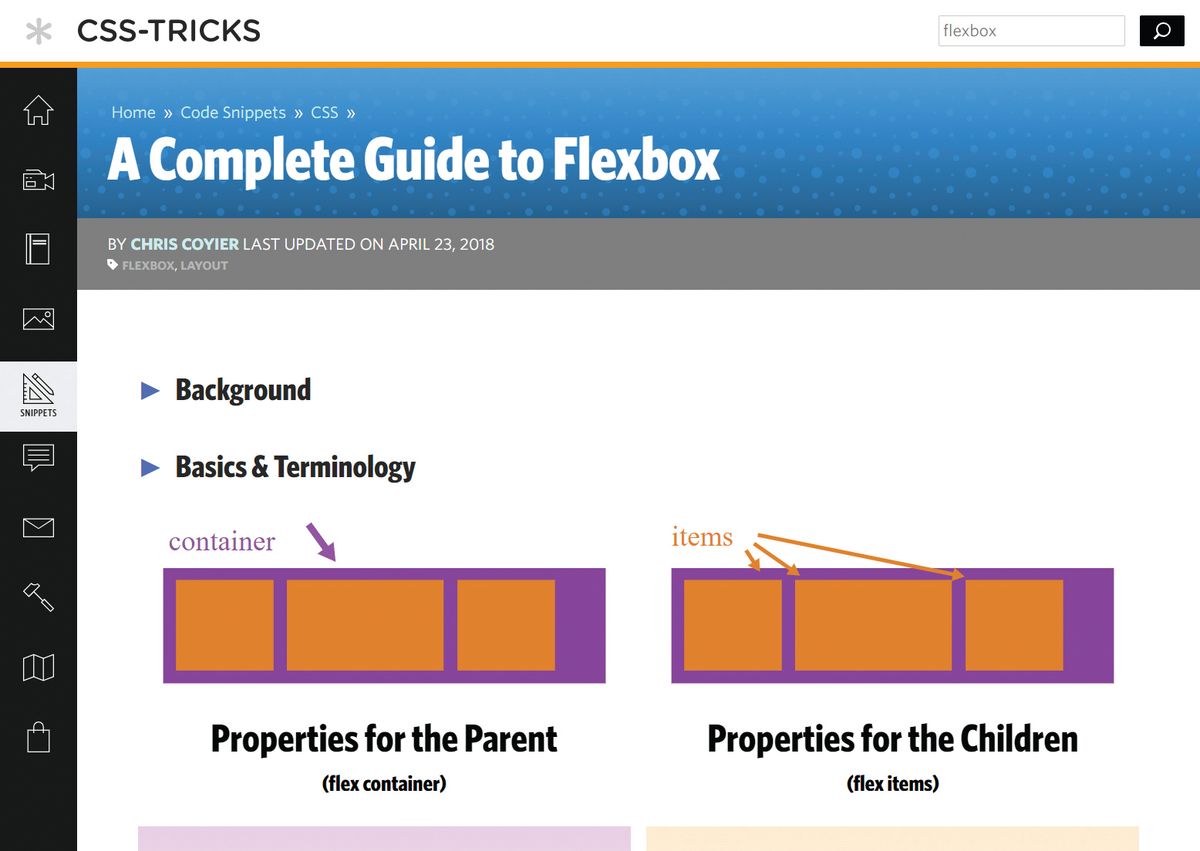 teljes útmutató a flexboxhoz