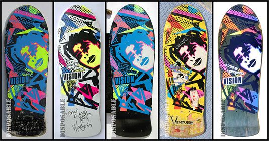Skateboard Designs: Gonz