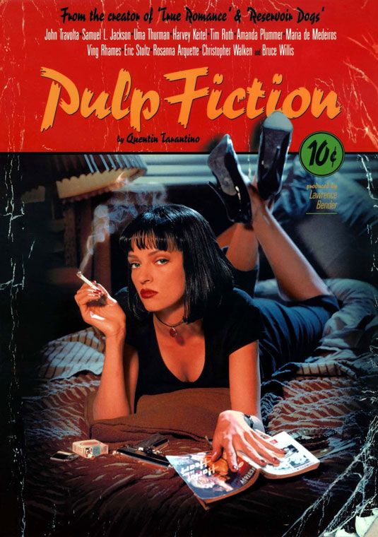 Affiches de cinéma: Pulp Fiction