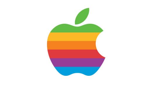 Logo Apple arc-en-ciel