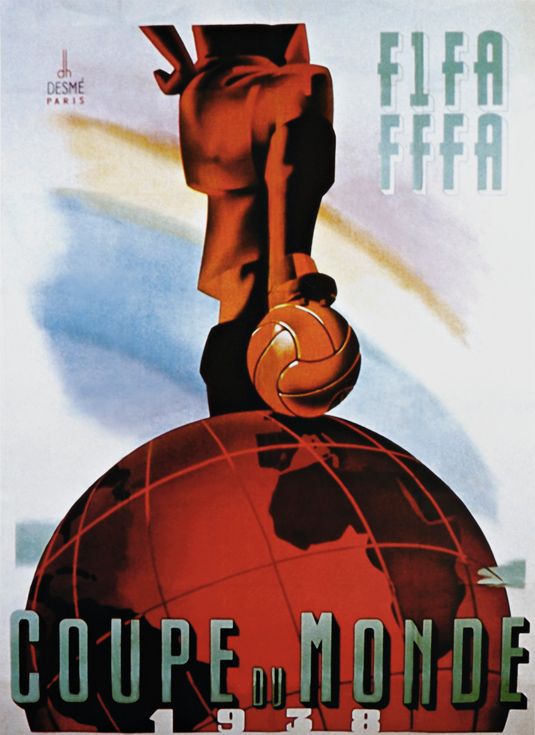 WM-Plakate Frankreich 1938