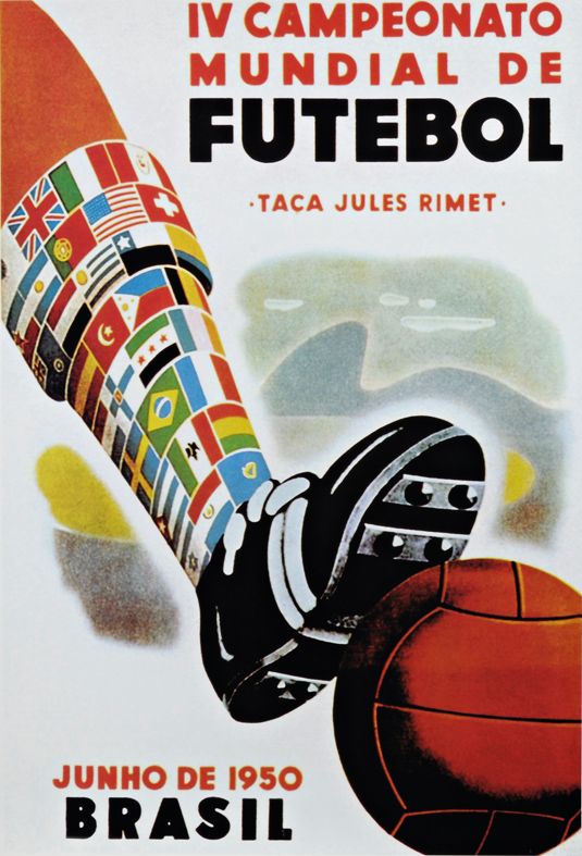 WM-Plakate Brasilien 1950