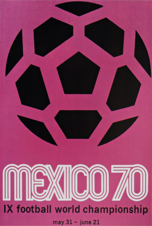 WM-Plakate Mexiko 1970