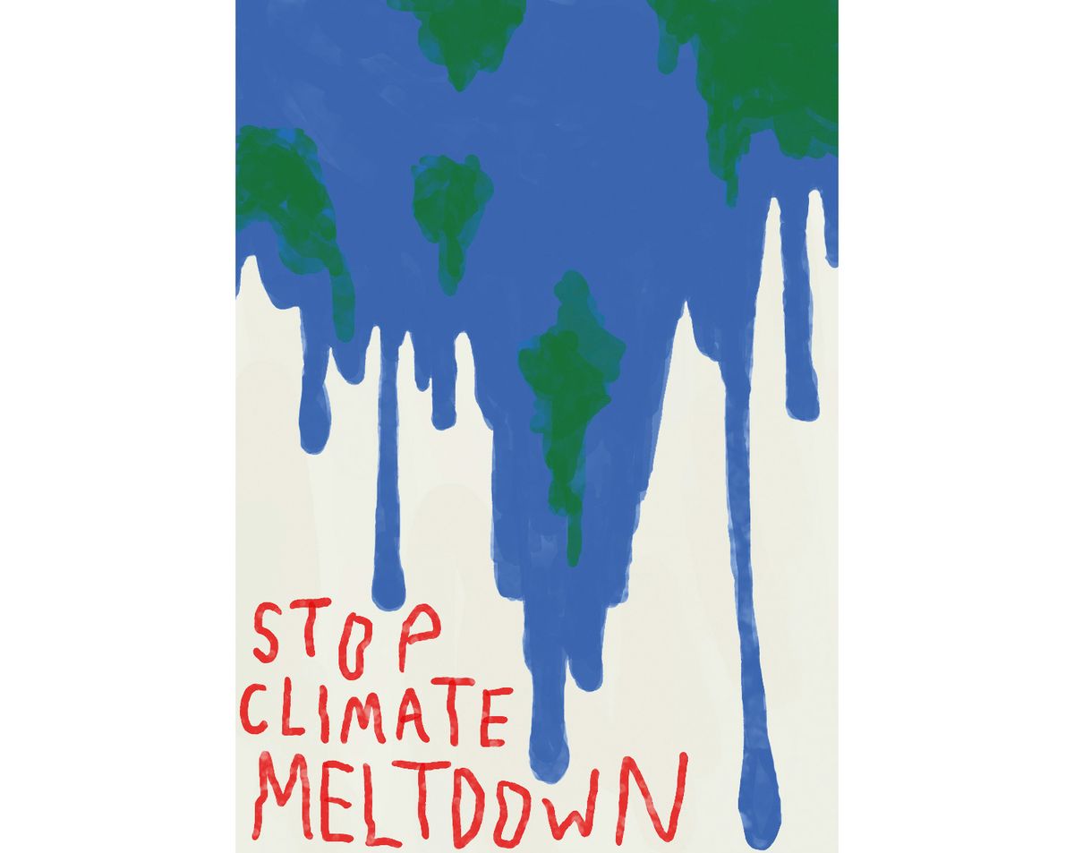 Glug felkérte a művészeket, hogy készítsenek saját klímavédelmi plakátokat
