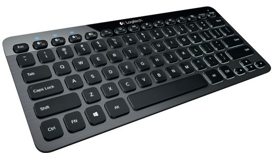 Die Logitech Bluetooth Illuminated Keyboard eignet sich hervorragend für die Nachtarbeit