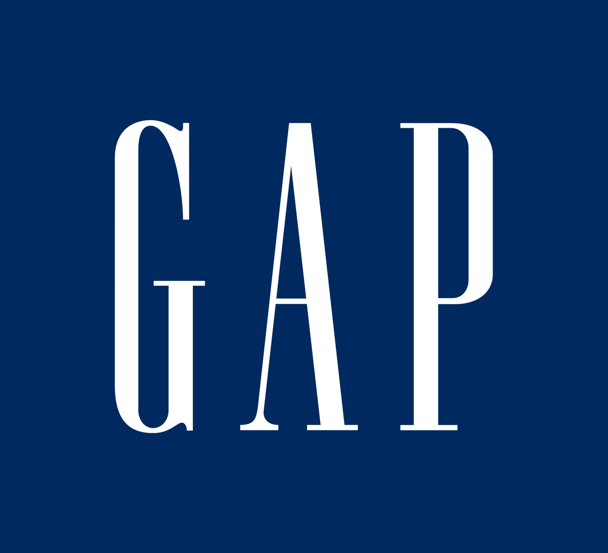 Le logo classique de Gap