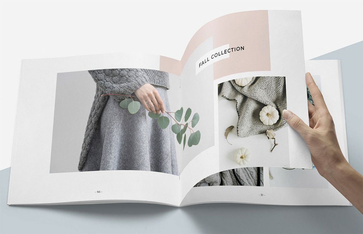 Plantillas de folletos: Magnolia Lookbook
