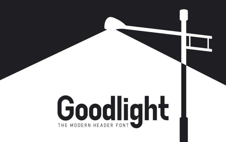 10 neue kostenlose serifenlose Schriftarten: Goodlight
