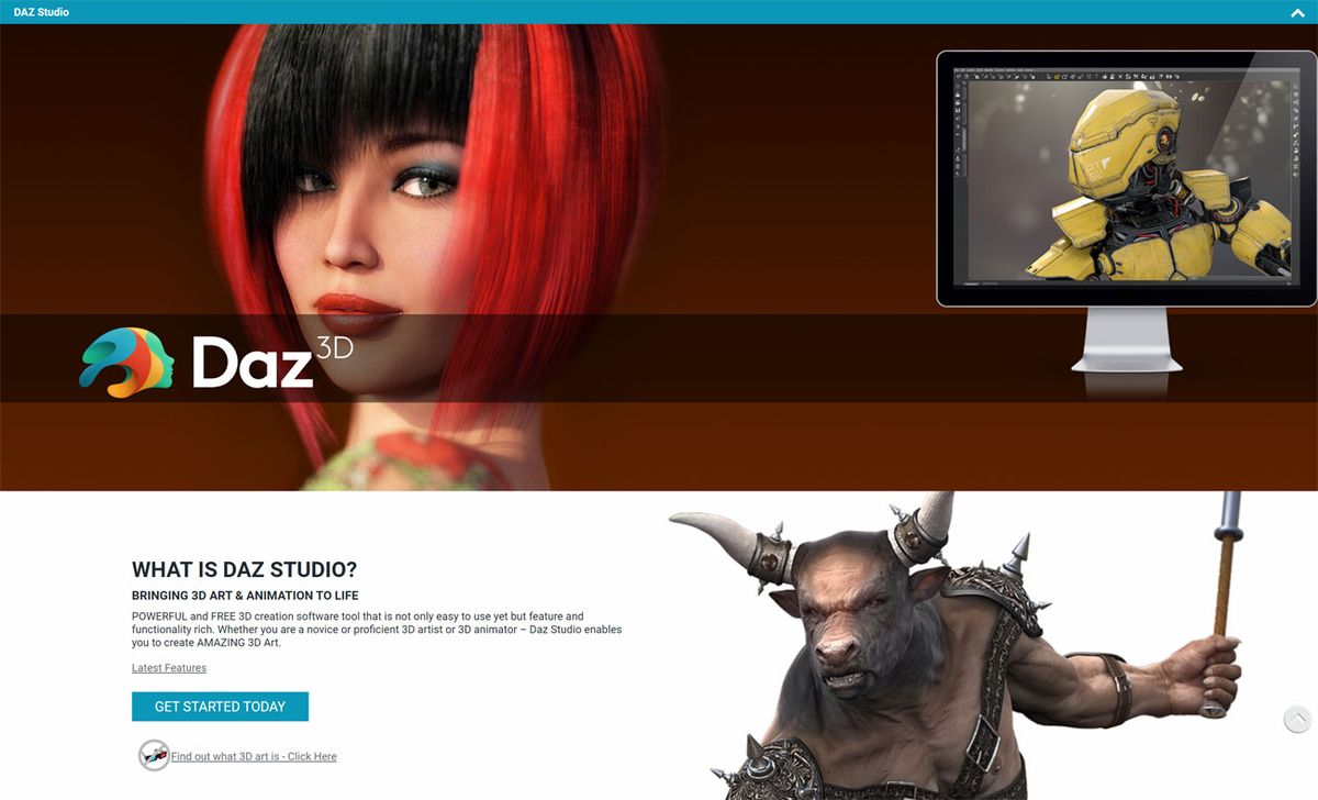 Las mejores aplicaciones 3D gratuitas: Daz Studio
