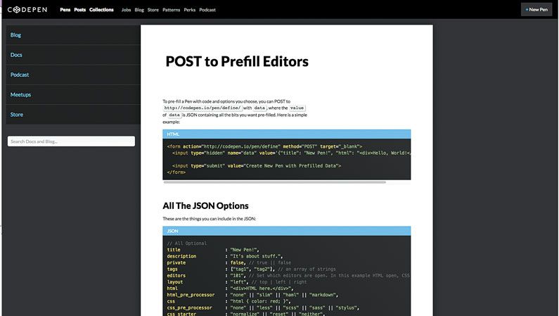 Pomocou rozhrania Prefill API môžete vo svojej dokumentácii ponúkať odkazy a ukážky bez toho, aby ste museli niečo kódovať