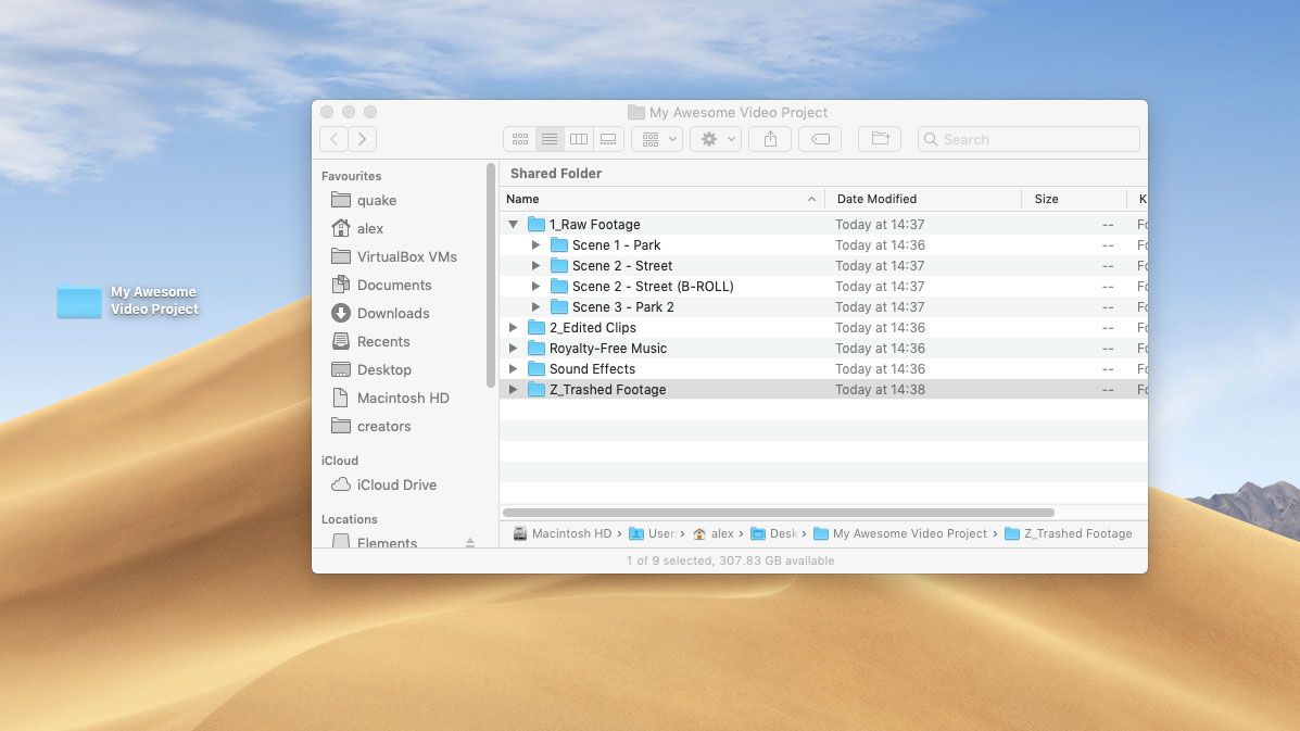 Cómo editar videos: administración de archivos en una Macbook