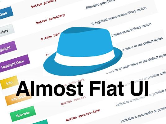 Beste kostenlose UI-Kits: Fast flache UI