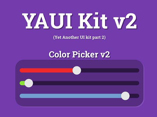 Beste kostenlose UI-Kits: YAUI Kit V2