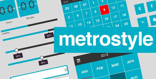 Beste kostenlose UI-Kits: MetroStyle