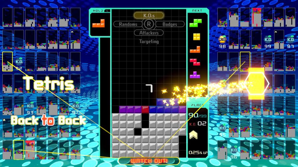 Най-добрите безплатни игри на Nintendo Switch: Tetris 99