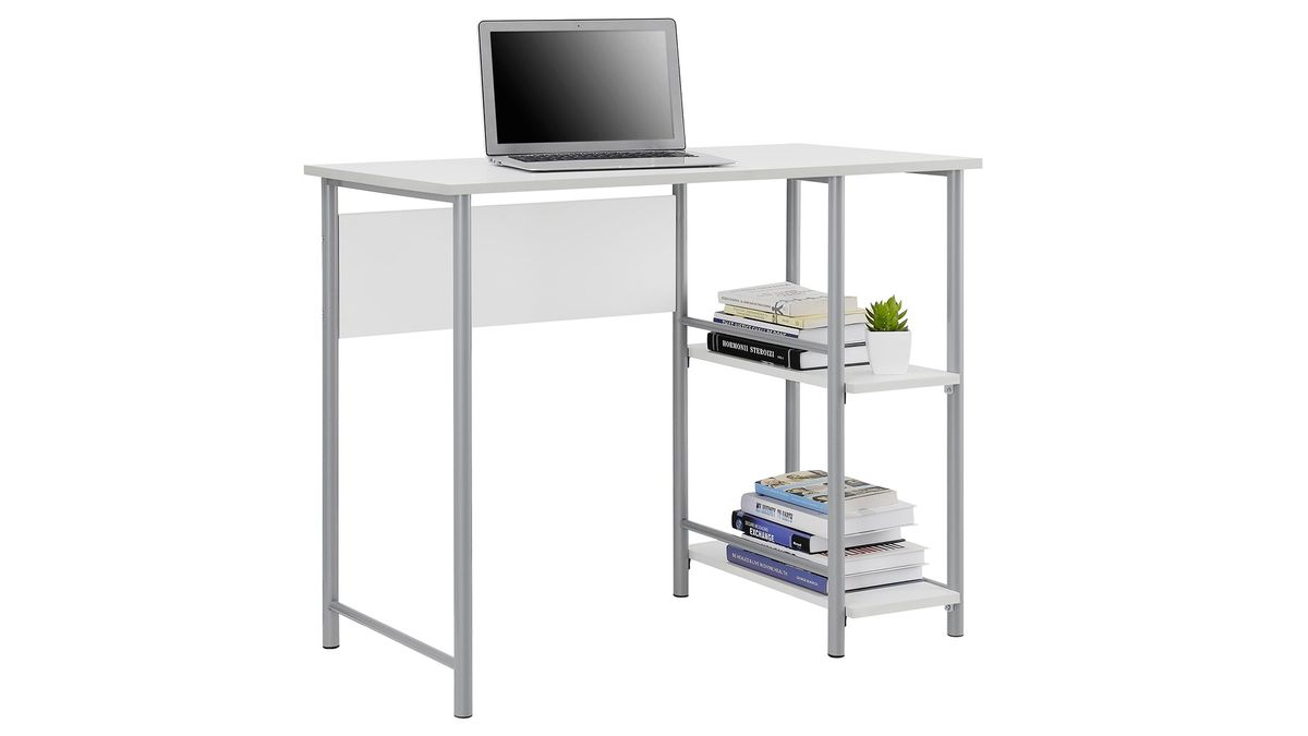 bedste skrivebord: Grundstenene Basic Metal Student Computer Desk