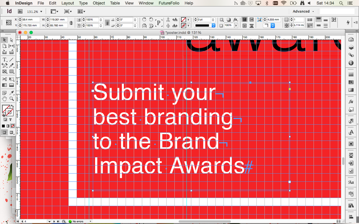 Brand Impact Awards in InDesign