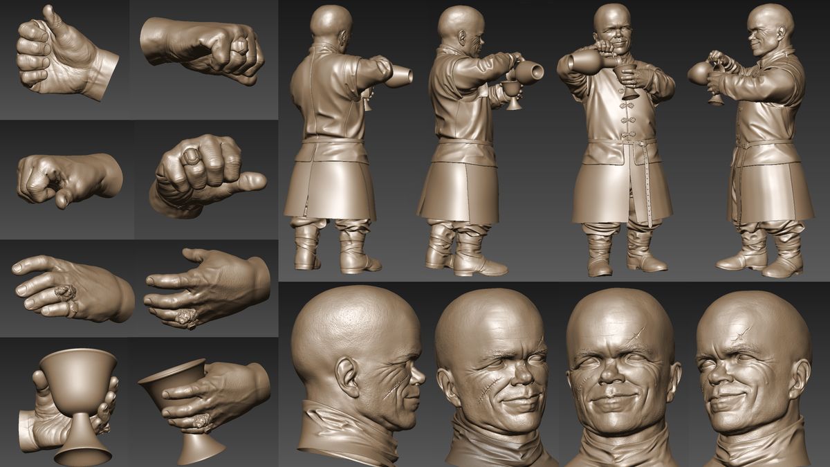 Game of Thrones Charakter in ZBrush