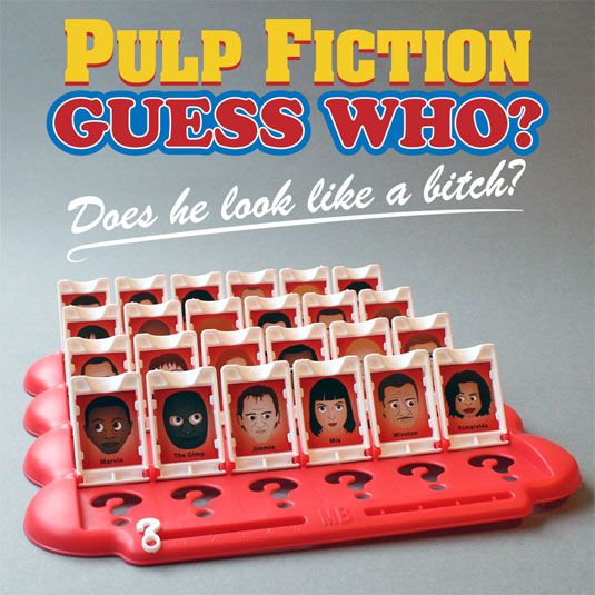 Pulp Fiction makeover blev oprettet til en vens fødselsdag